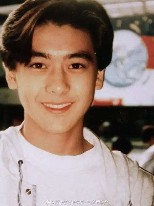 早期的林志颖,这个笑容可以当模板来学习吧#林志颖刘荷娜16年后同框