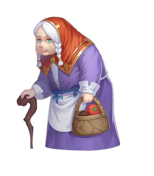 老婆婆立绘完成