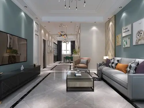 绵阳市现代风格140平米装修效果图案例_艺居装饰装修设计案例