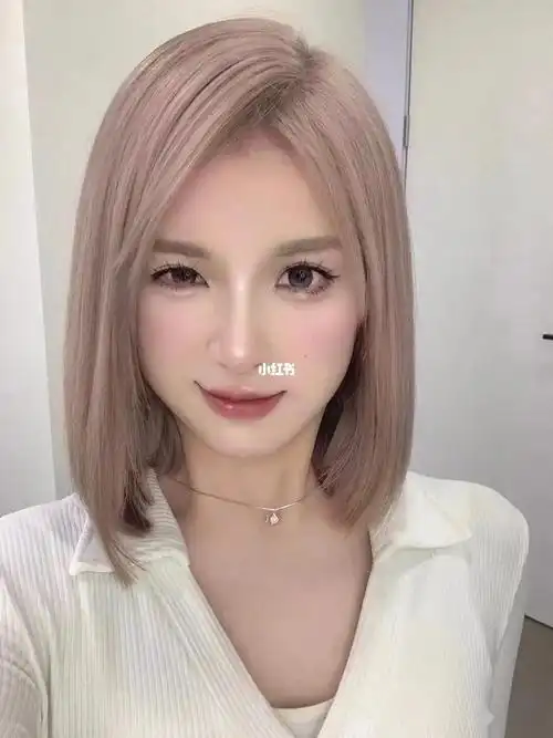 雾感粉灰 粉灰色头发也太好看了0269♀15