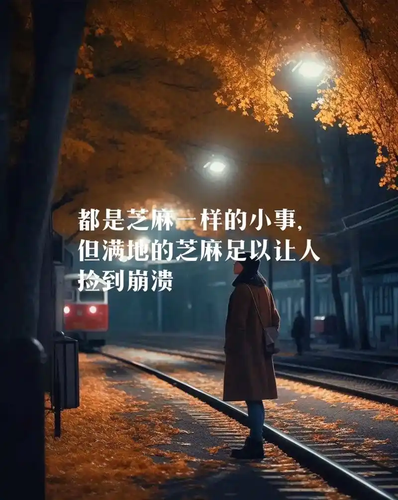 都是芝麻一样的小事, 但满地的芝麻足以让人 捡到崩溃#万般皆 - 抖音