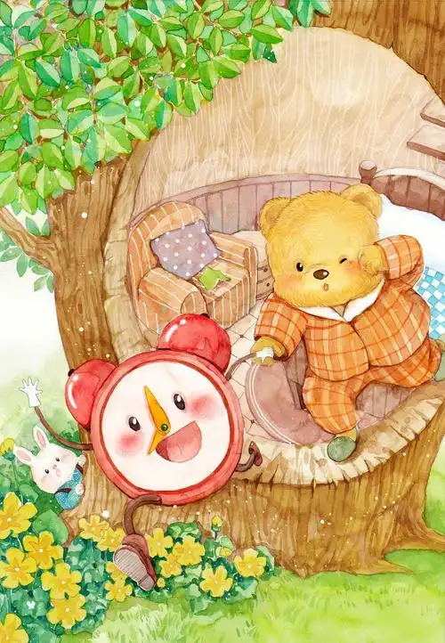 儿童文学封面插图两幅