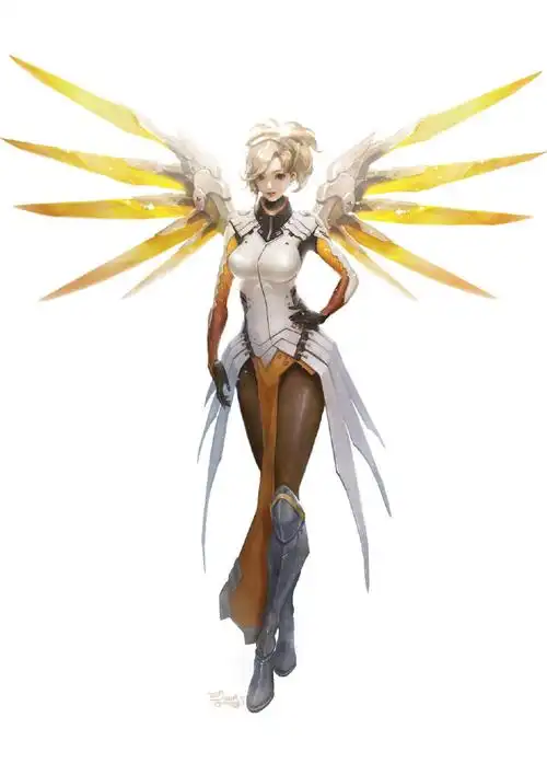 天使 守望先锋 /图源网络或水印,侵删