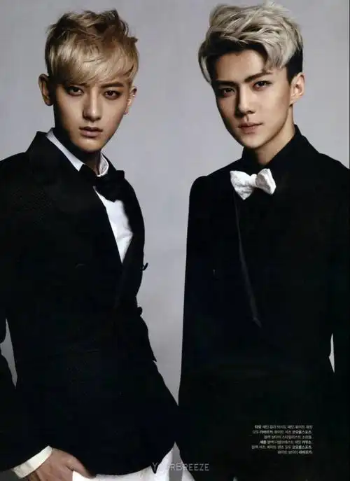 吴世勋 杂志拍摄 黄子韬