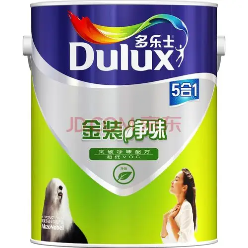 多乐士(dulux)a997 金装净味五合一 内墙乳胶漆 油漆涂料 墙面漆白色