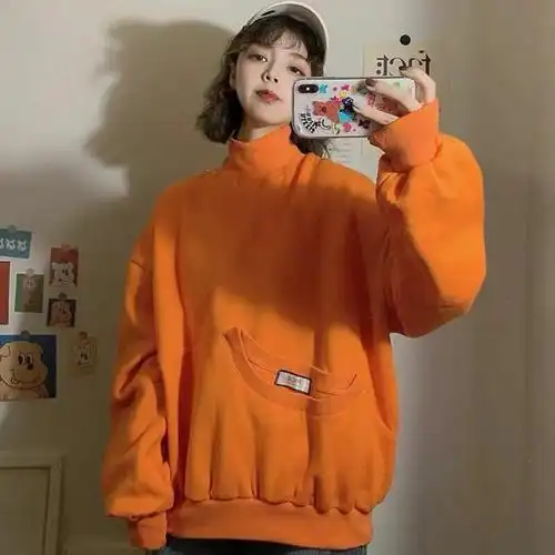 第482期|女生头像:1119橙色系阳光女孩女生头像