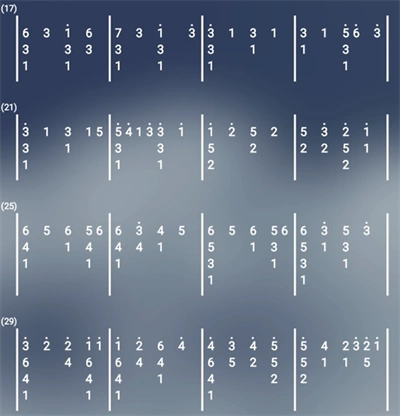 光遇钢琴雨爱简谱-钢琴雨爱简谱介绍-玩意手游网