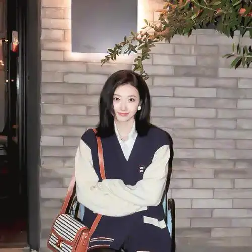 景甜 喜欢这个穿搭