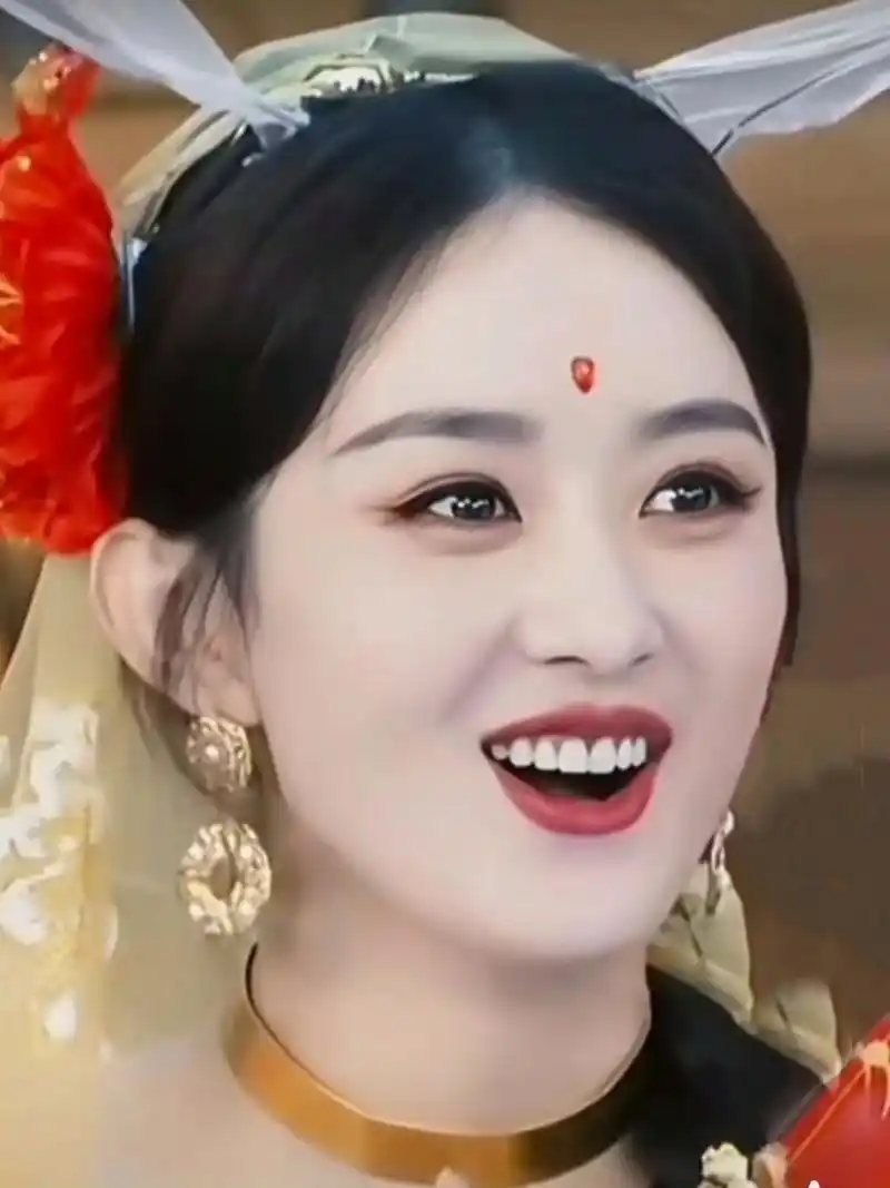 不懂就问,赵丽颖这个牙齿是怎么回事? 67