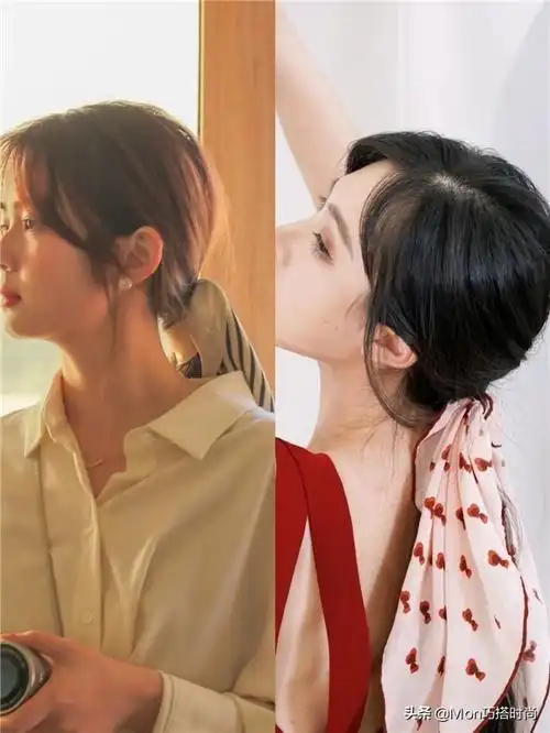 八字缠绕马尾(杨超越高马尾搭八字刘海 青春活力少女感十足)_达一风水