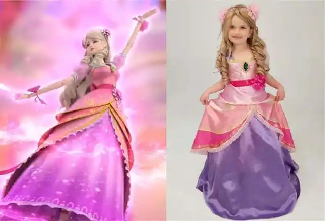 叶罗丽真人版cos思思神还原混血小灵公主太可爱了