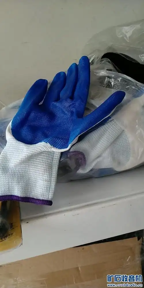 手套劳保橡胶耐磨乳胶工作工地手套 百鹿工具老虎钳子.