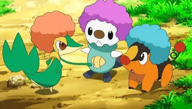 遇到困难止步不前吗?小智的藤藤蛇很聪明,想到好办法了