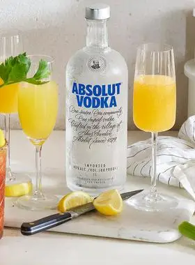 absolut绝对伏特加小瓶便利店调酒
