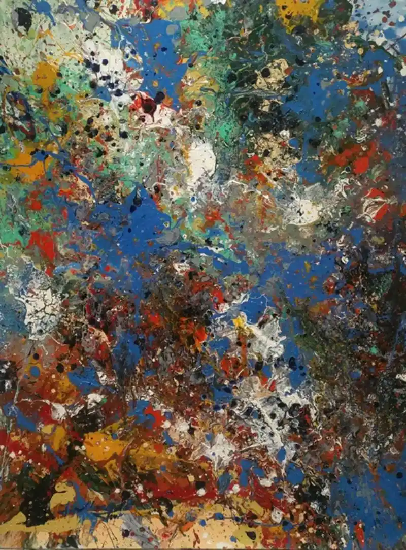 画家金红抽象艺术作品欣赏