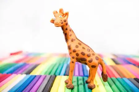 动物彩色橡皮泥图片