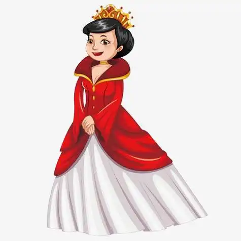 皇后卡通头像图片大全