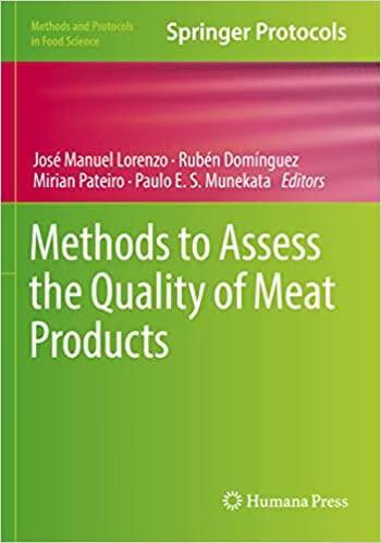 预订 methods to assess the quality of meat products