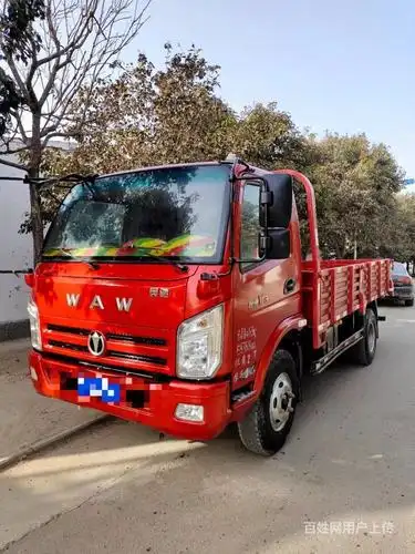 泰安出售19年奥驰v3平板货车,4.2米,蓝牌