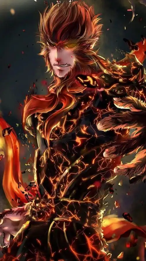 壁纸齐天大圣踏碎凌霄