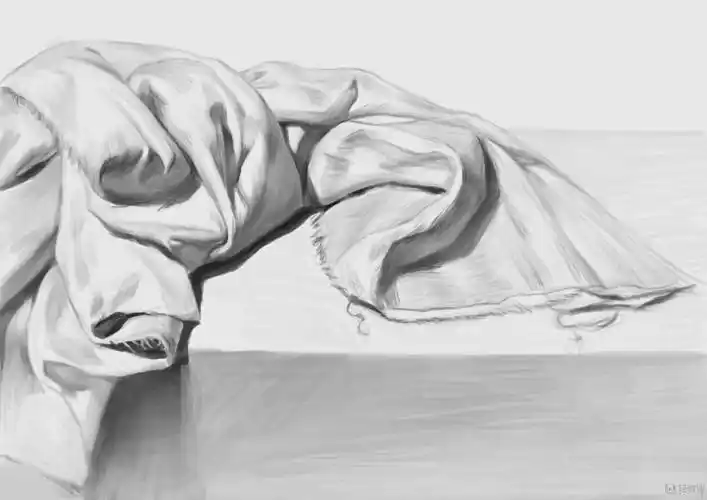 临摹布—素描材质质感练习