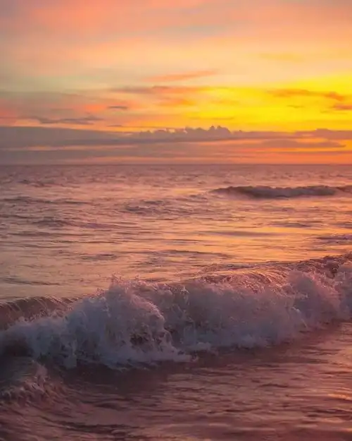 日落朋友圈背景图 | 11.22_一面