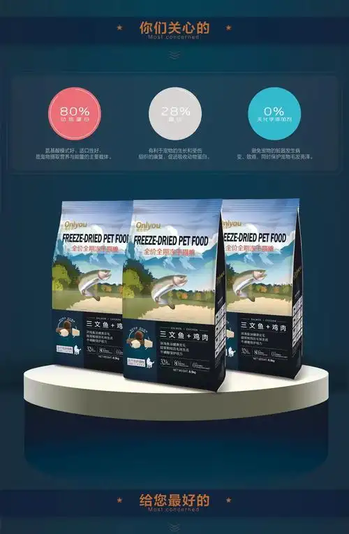 欧力优冻干成幼猫粮三文鱼鸡肉全期85kg17斤增肥发腮英美短布偶