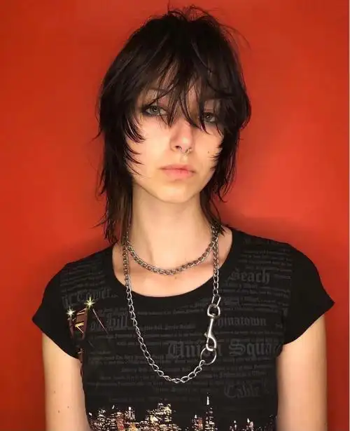 日系鲻鱼头这么帅一点也不过分高层次短发