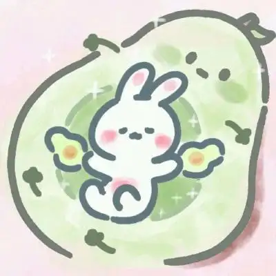 兔子卡通头像可爱萌 卡通小白兔头像图片