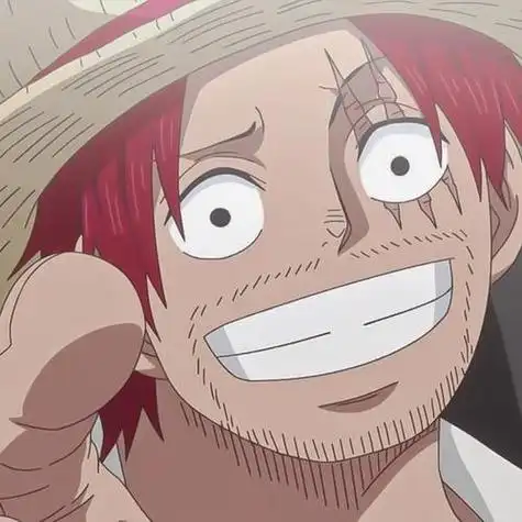 第91期动漫男头:海贼王香克斯无水印男生头像