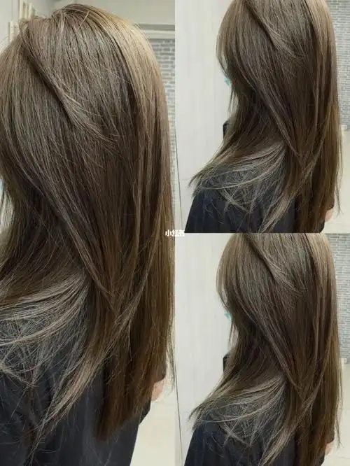 棕色淡淡的色调高级感十足发色亚麻冷茶棕许多小姐姐不想褪色漂色想染