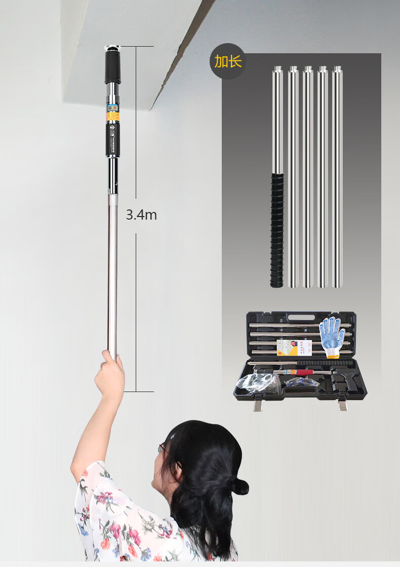集成吊顶消音炮钉枪全自动工具射钉枪木工水线管固定静音吊顶神器消音
