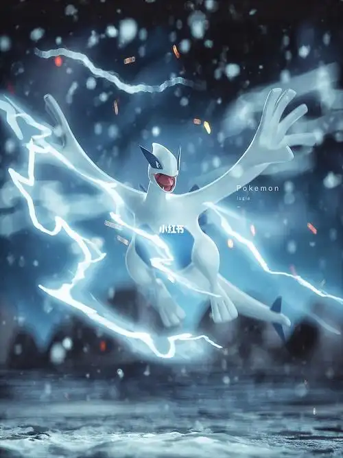 c4d宝可梦系列-洛奇亚,仿佛回到了童年