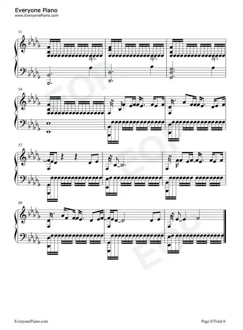 神树钢琴谱-华晨宇-看谱啦