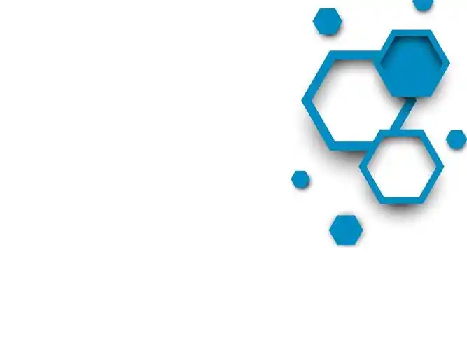 六边形科技ppt背景图片 - 金融ppt模板 - 浩扬ppt模板城