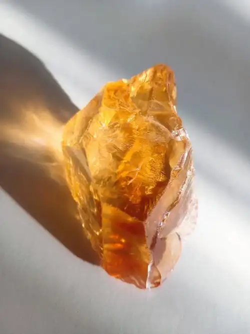 巴西黄水晶原石