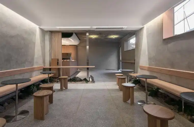 咖啡与情感空间韩国首尔一家58平米咖啡馆设计