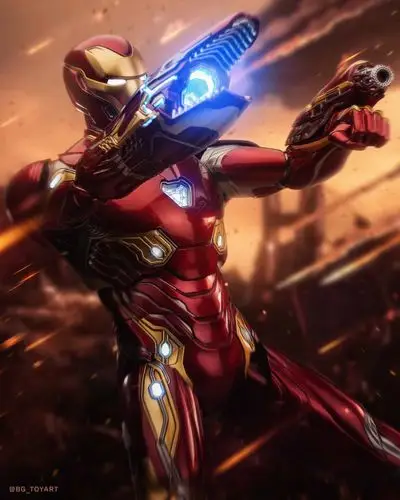 《复仇者联盟3: 无限战争》钢铁侠mark 50 1:6比例珍藏人偶官方实物图