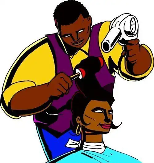 理发师 矢量素材 eps格式_0007