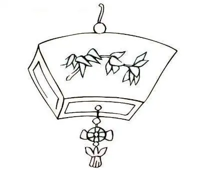 灯笼的简笔画图片欣赏