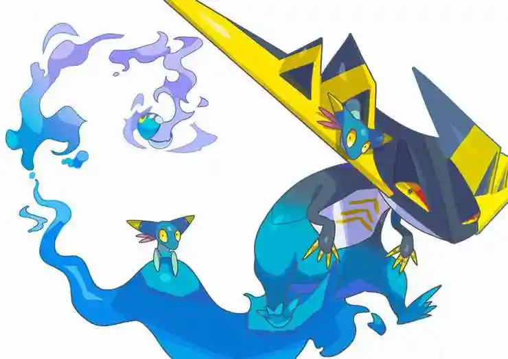 精灵宝可梦多龙巴鲁托pixiv同人插画图片