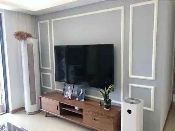 入住第一个新家,电视墙简洁大方,全房时尚又温馨,忍不住晒晒!