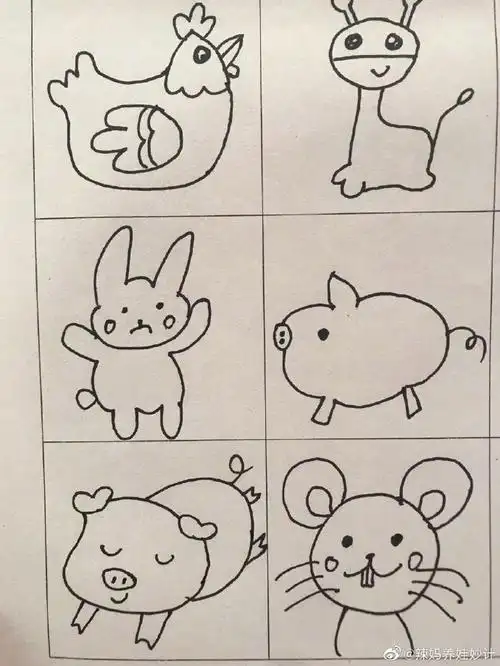 简单简笔画 | 动物