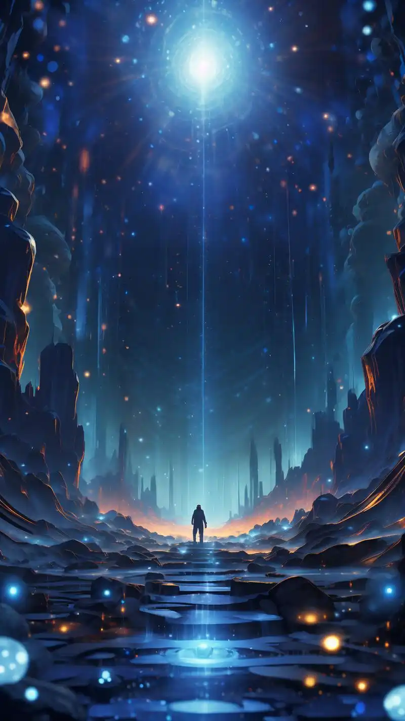 来瞧瞧这些蓝光星空手机壁纸吧!