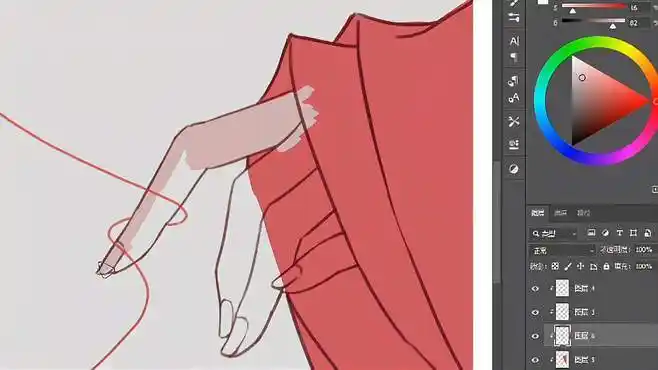 来~教你画古风男性的纤纤玉手!-教育视频-搜狐视频