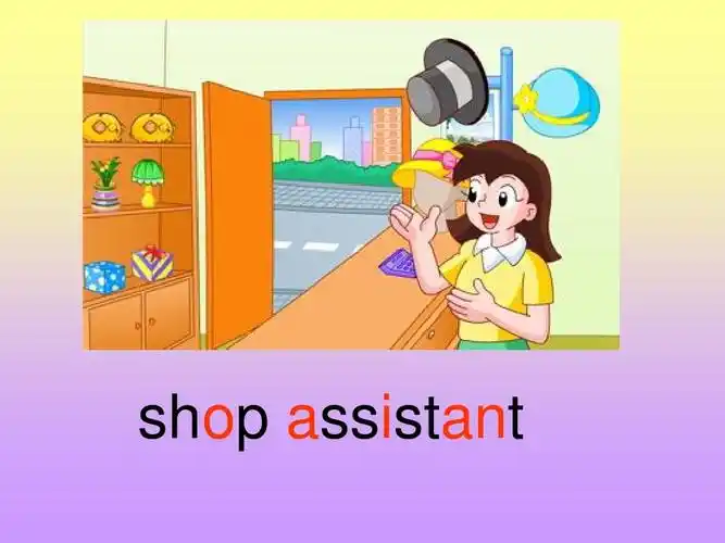 shop assistant