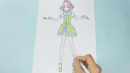 菲梦少女之可爱的桃子简笔画,喜欢的小朋友不要错过