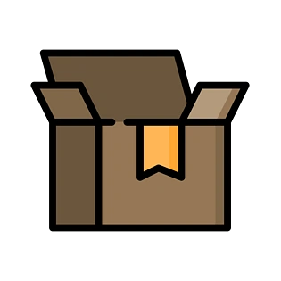 纸箱卡通矢量素材