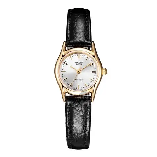 casio卡西欧手表 指针系列金色刻度简约石英女表ltp1094q7a
