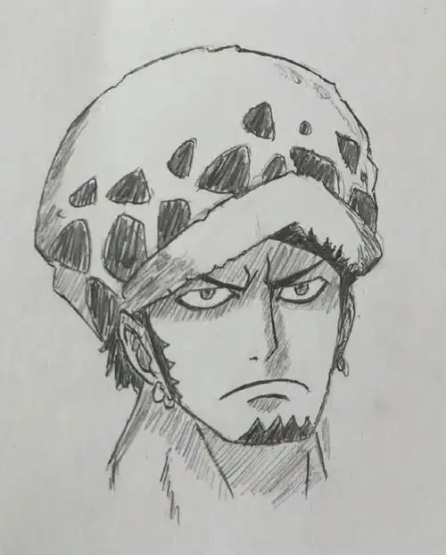 海贼王  #罗  #海贼王手绘  #简笔画